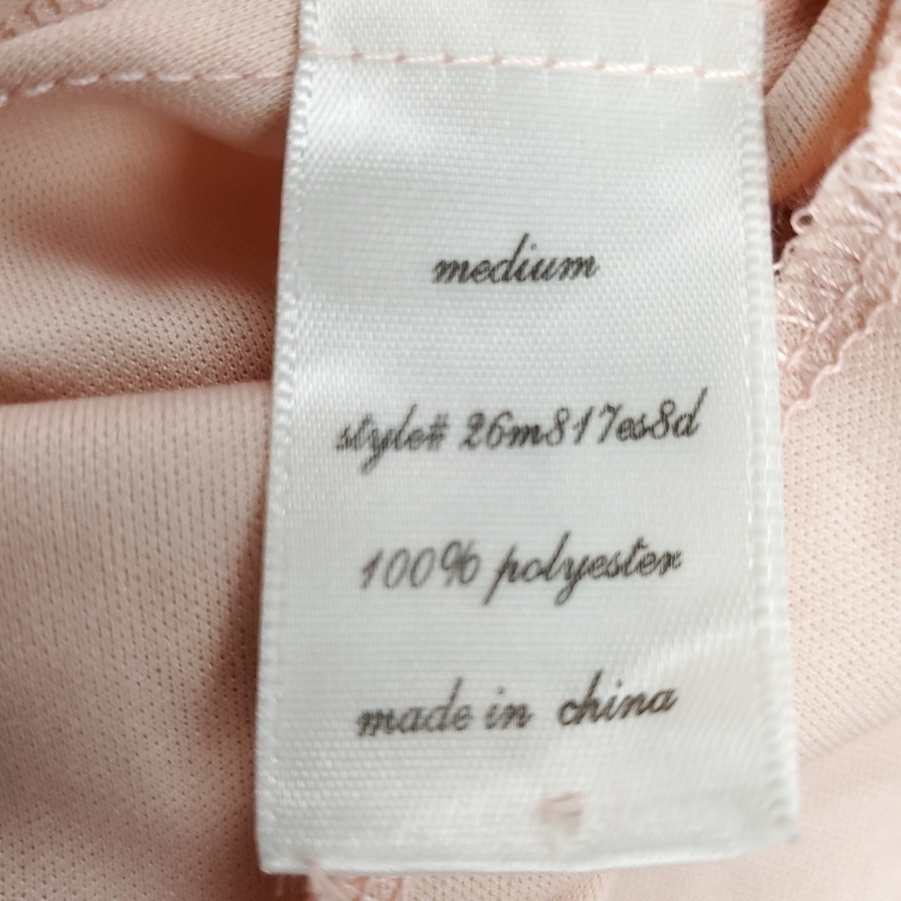 New Francesca Miami Pink Eylet Embroidered Dress M - Picture 4 of 14